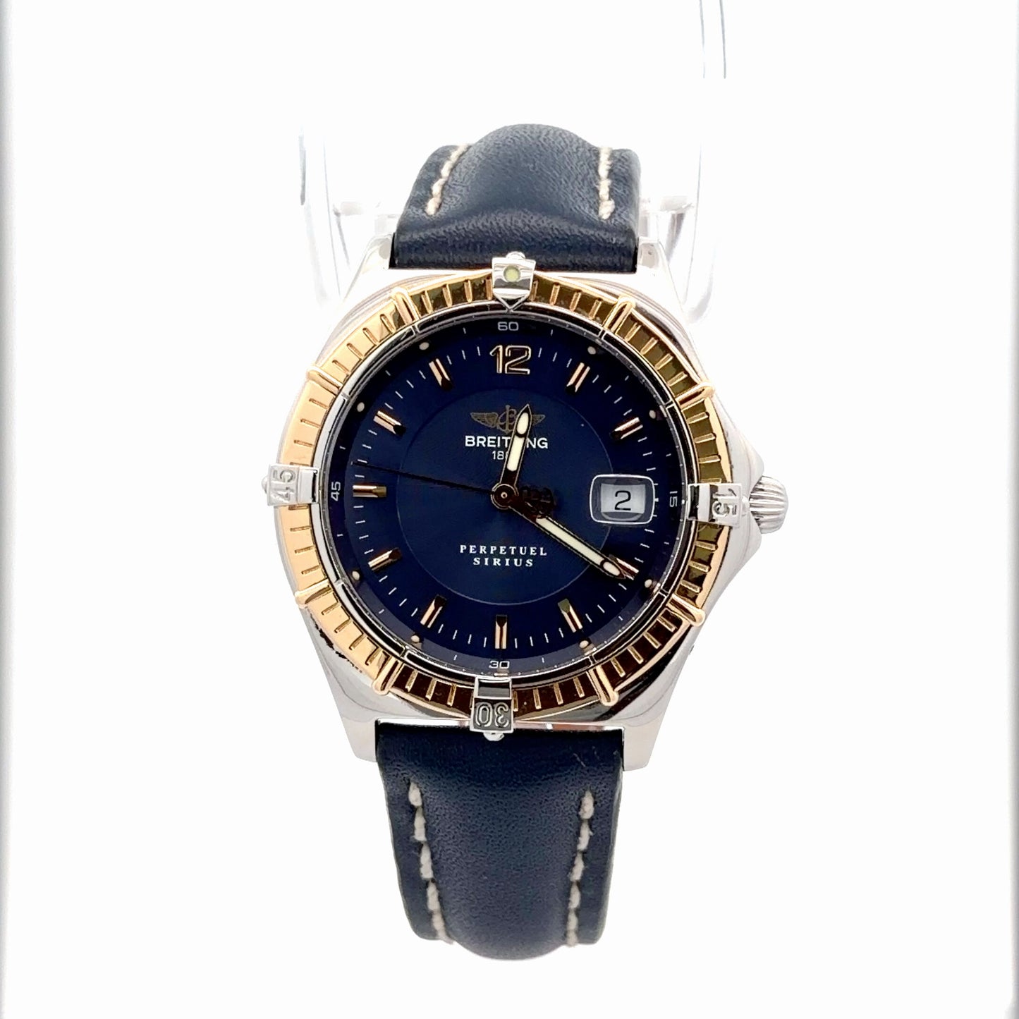 Unisex Breitling Chronomat 18K Yellow Gold / Steel Watch
