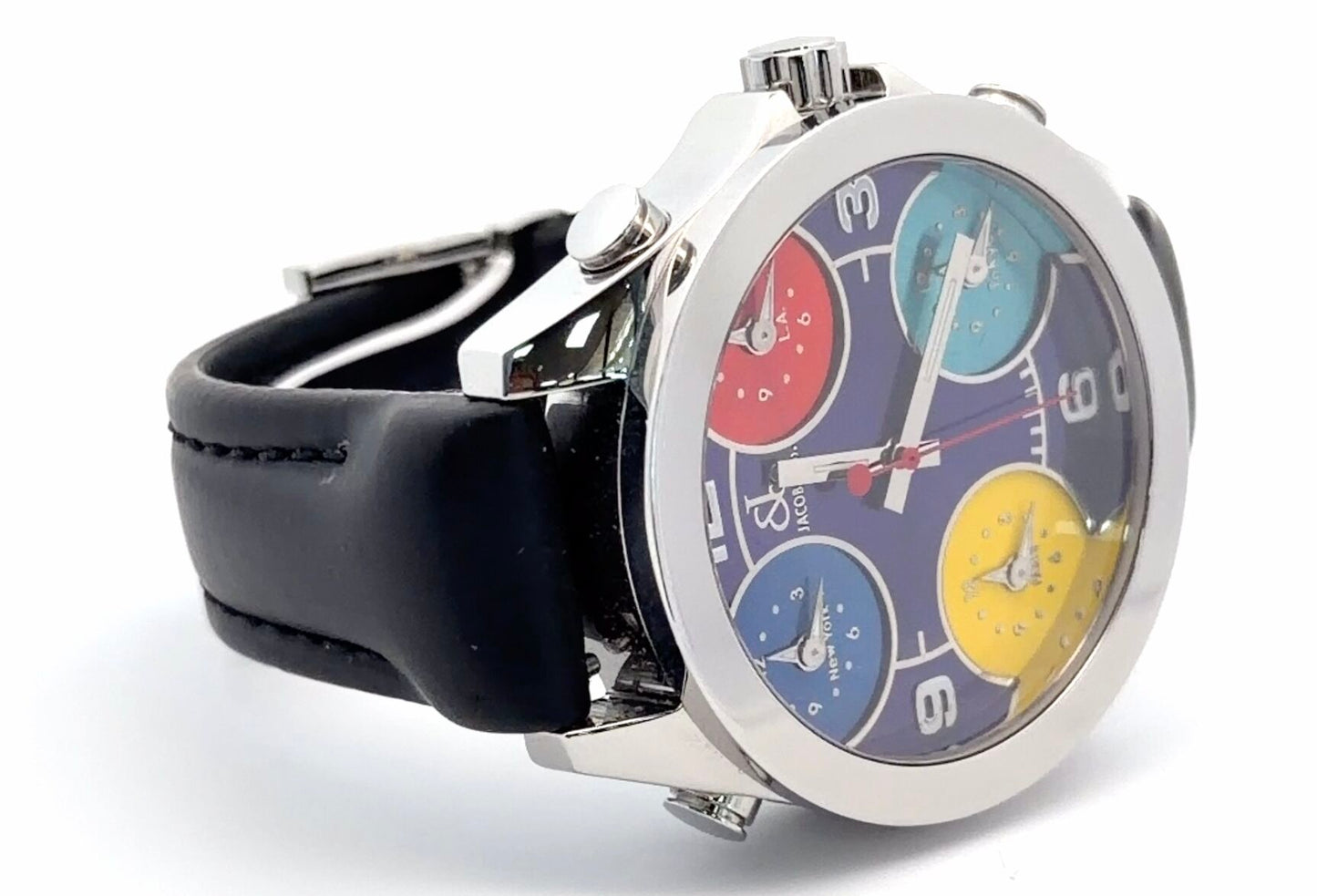 Mens Jacob & Co Five Time Zone JC Watch