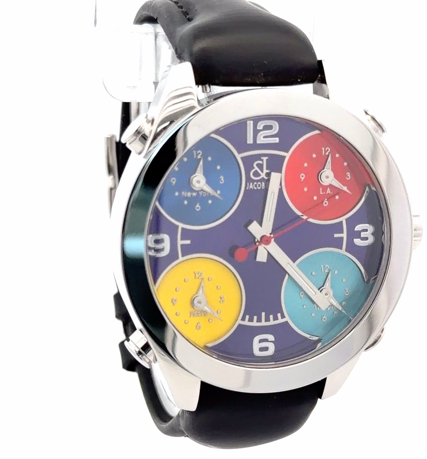 Mens Jacob & Co Five Time Zone JC Watch