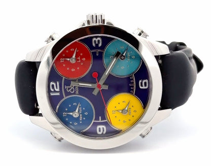 Mens Jacob & Co Five Time Zone JC Watch