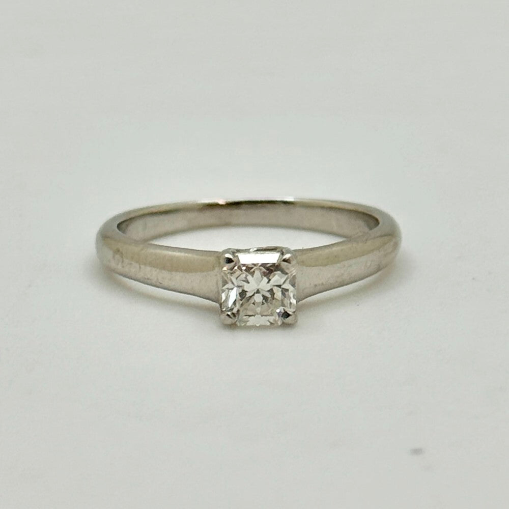Tiffany & Co Lucida Solitare Ring Platinum