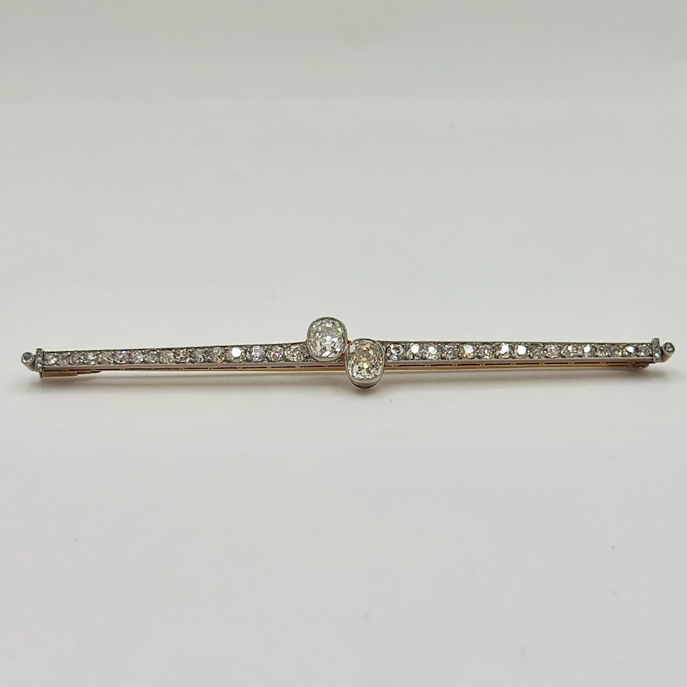 Miscellaneous Diamond Pin Rose Gold