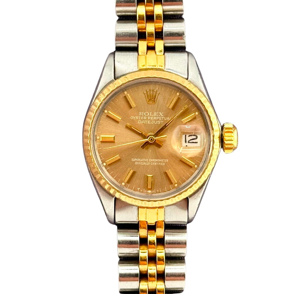 Rolex Datejust Lady 26Mm 6517 Steel And Yellow Gold