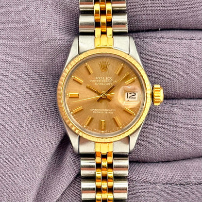Rolex Datejust Lady 26Mm 6517 Steel And Yellow Gold