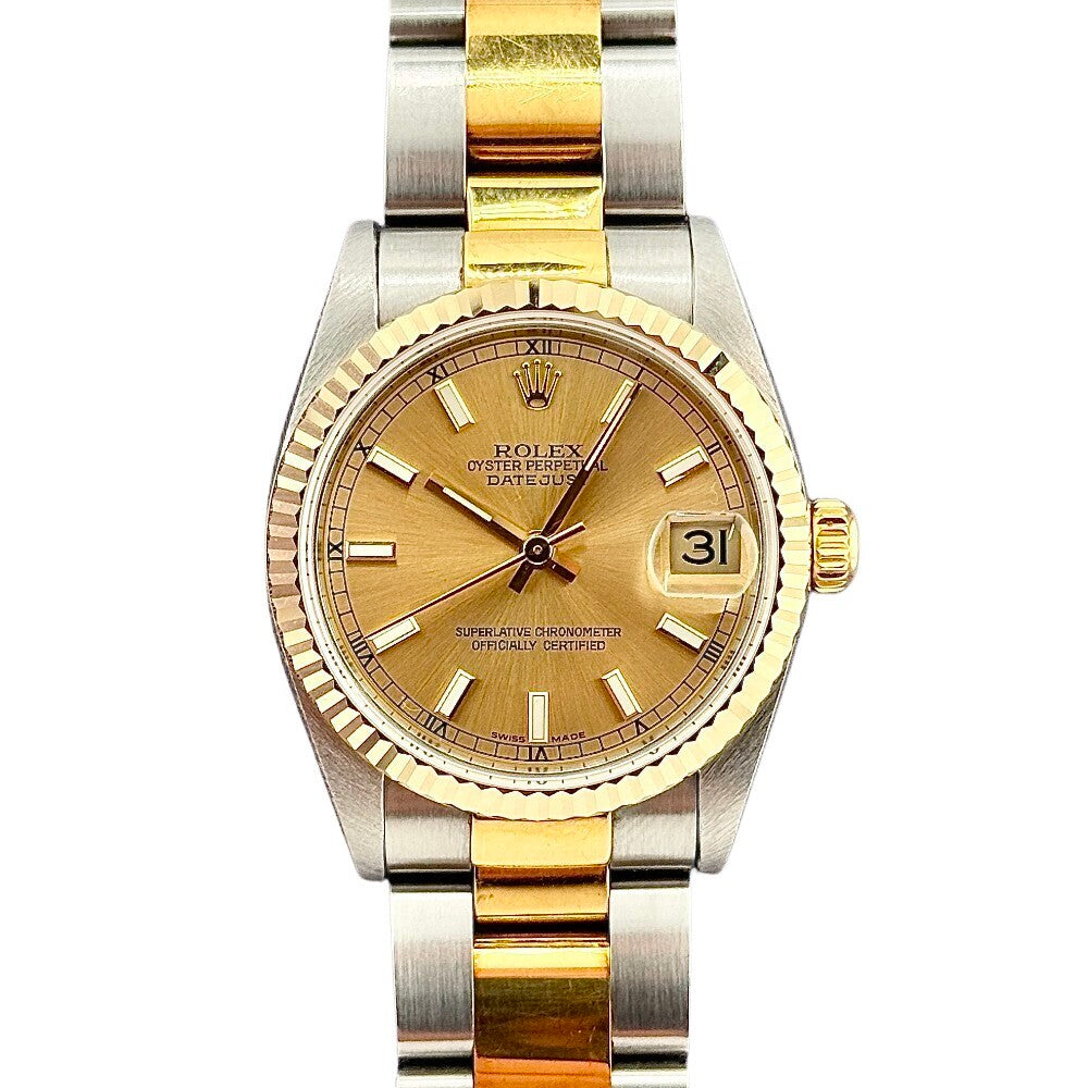 Rolex Datejust 31Mm 78273 Steel And Yellow Gold