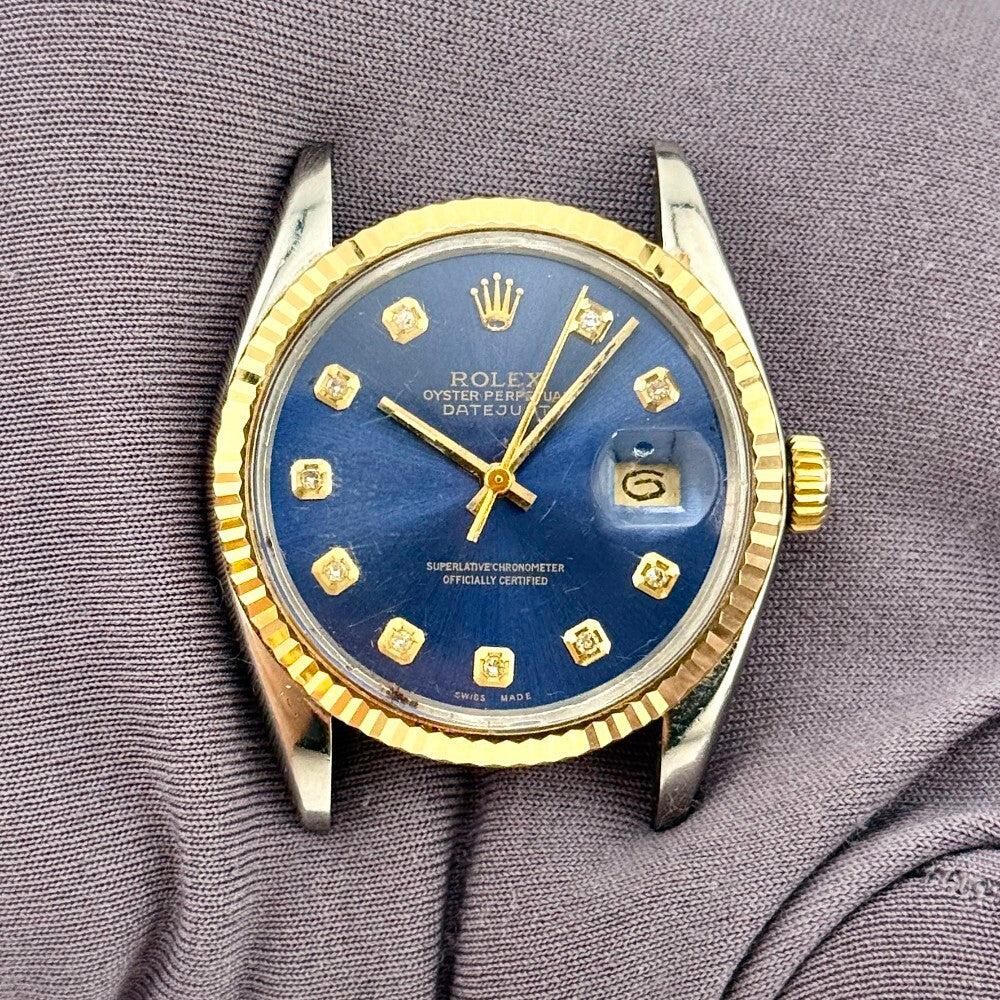 Rolex Datejust 36Mm 16013 Steel And Yellow Gold