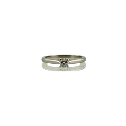 Cartier Solitaire Diamond Ring Platinum