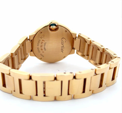 Womens Cartier Ballon Bleu 18K Yellow Gold Watch