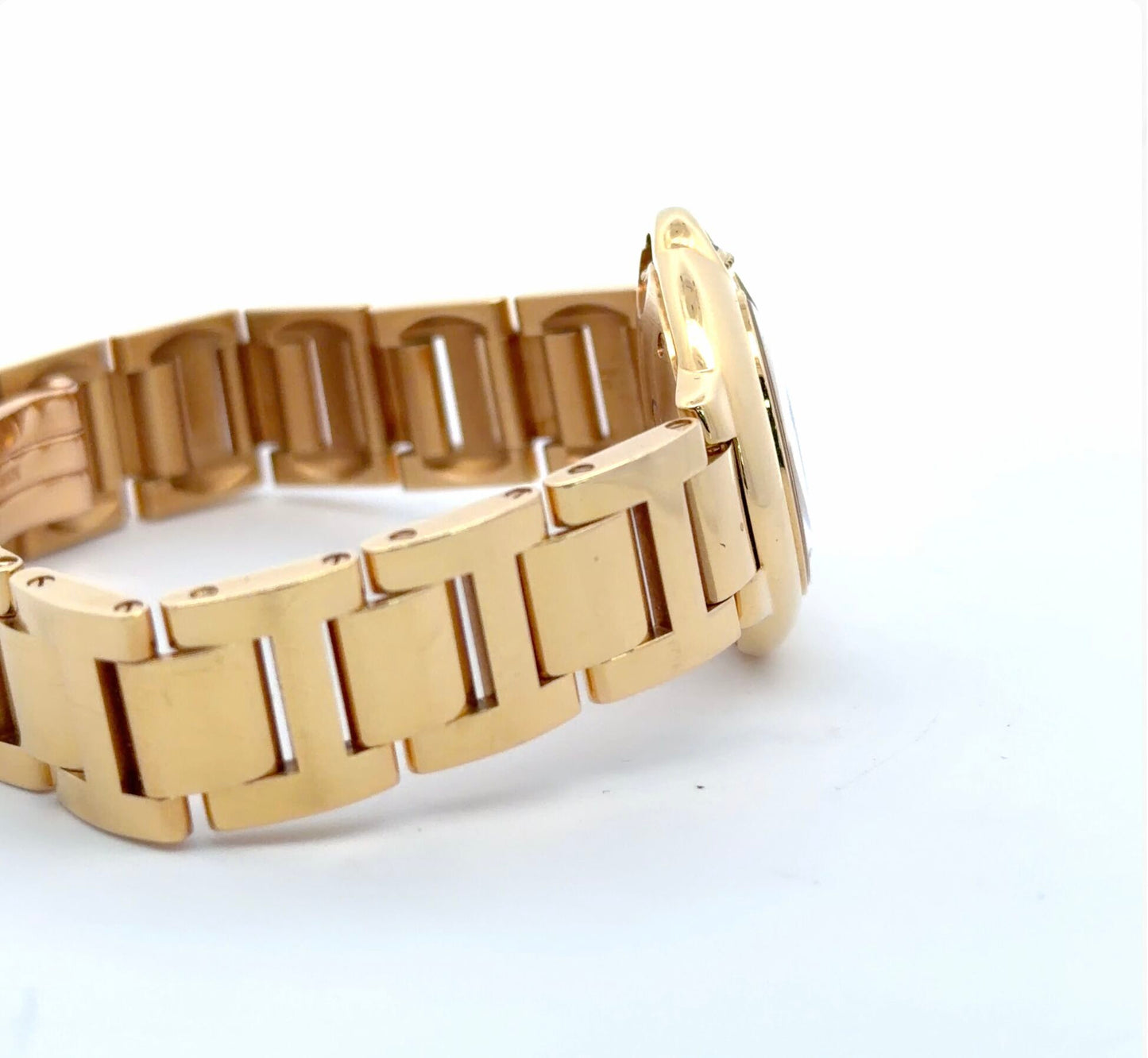 Womens Cartier Ballon Bleu 18K Yellow Gold Watch