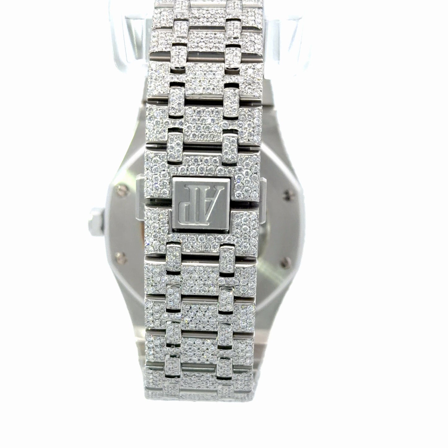 Mens Audemars Piguet Royal Oak Steel Diamond Watch