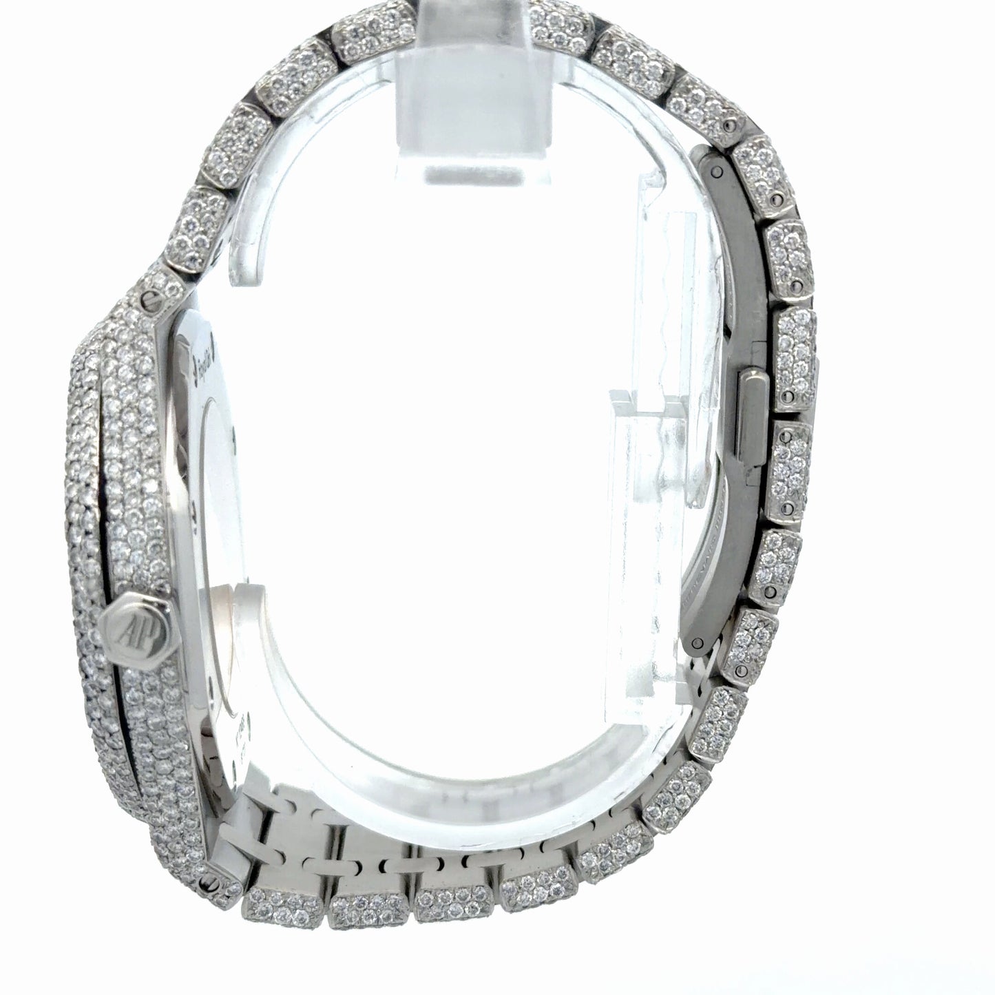 Mens Audemars Piguet Royal Oak Steel Diamond Watch