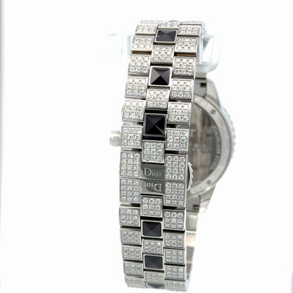 Womens Dior Christal Sharon Stone Limited Edition Diamond Watch