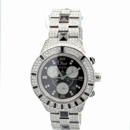 Womens Dior Christal Sharon Stone Limited Edition Diamond Watch