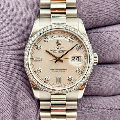 Rolex Day-Date 36Mm 118346 Platinum