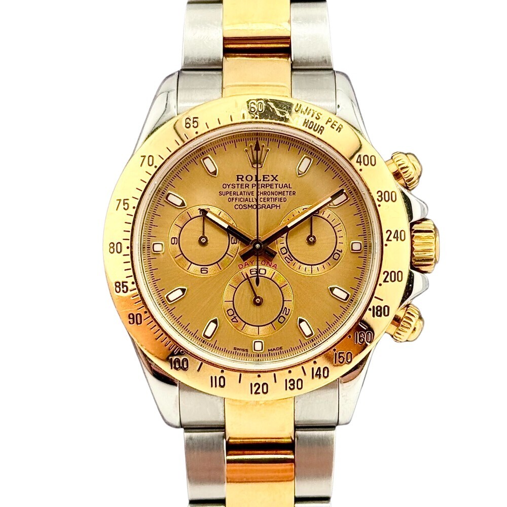 Rolex Daytona 116523 Steel And Yellow Gold