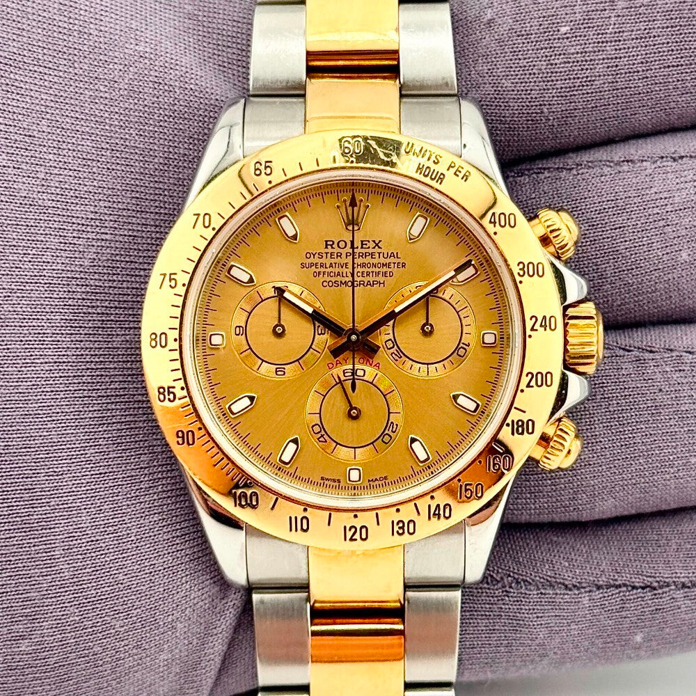 Rolex Daytona 116523 Steel And Yellow Gold