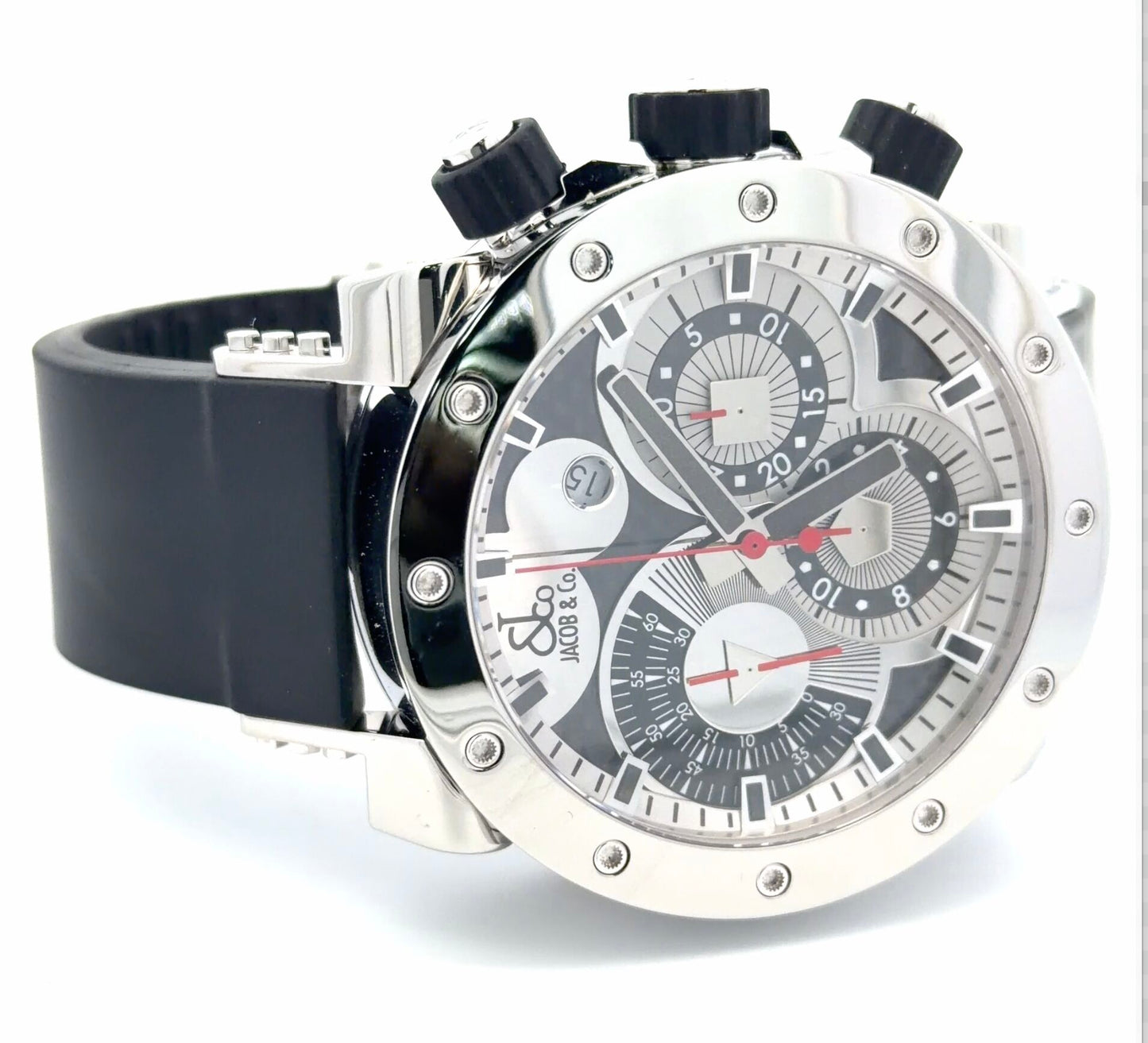 Mens Jacob & Co Epic II Chronograph Automatic Watch