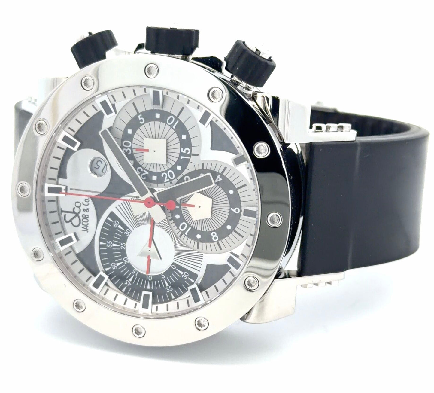Mens Jacob & Co Epic II Chronograph Automatic Watch