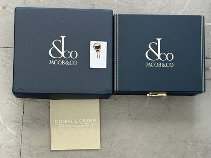 Mens Jacob & Co. Grand Five Time Zone Quartz Watch