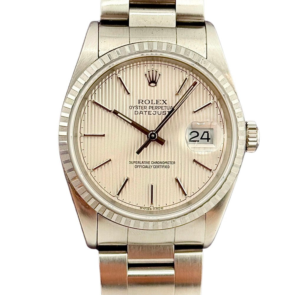 Rolex Datejust 36Mm 16220 Stainless Steel