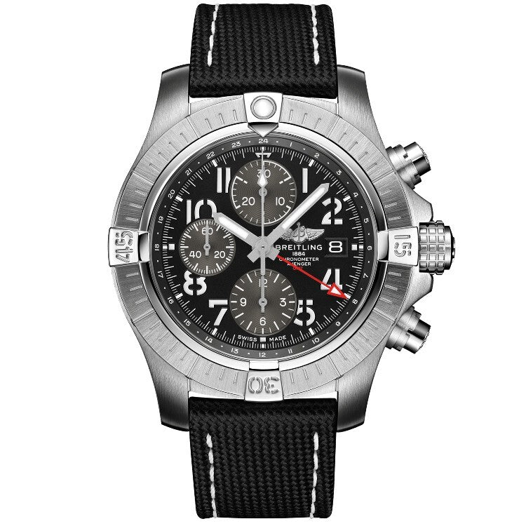 Breitling Avenger Chronograph Gmt 45 A24315101B1X1 Stainless Steel