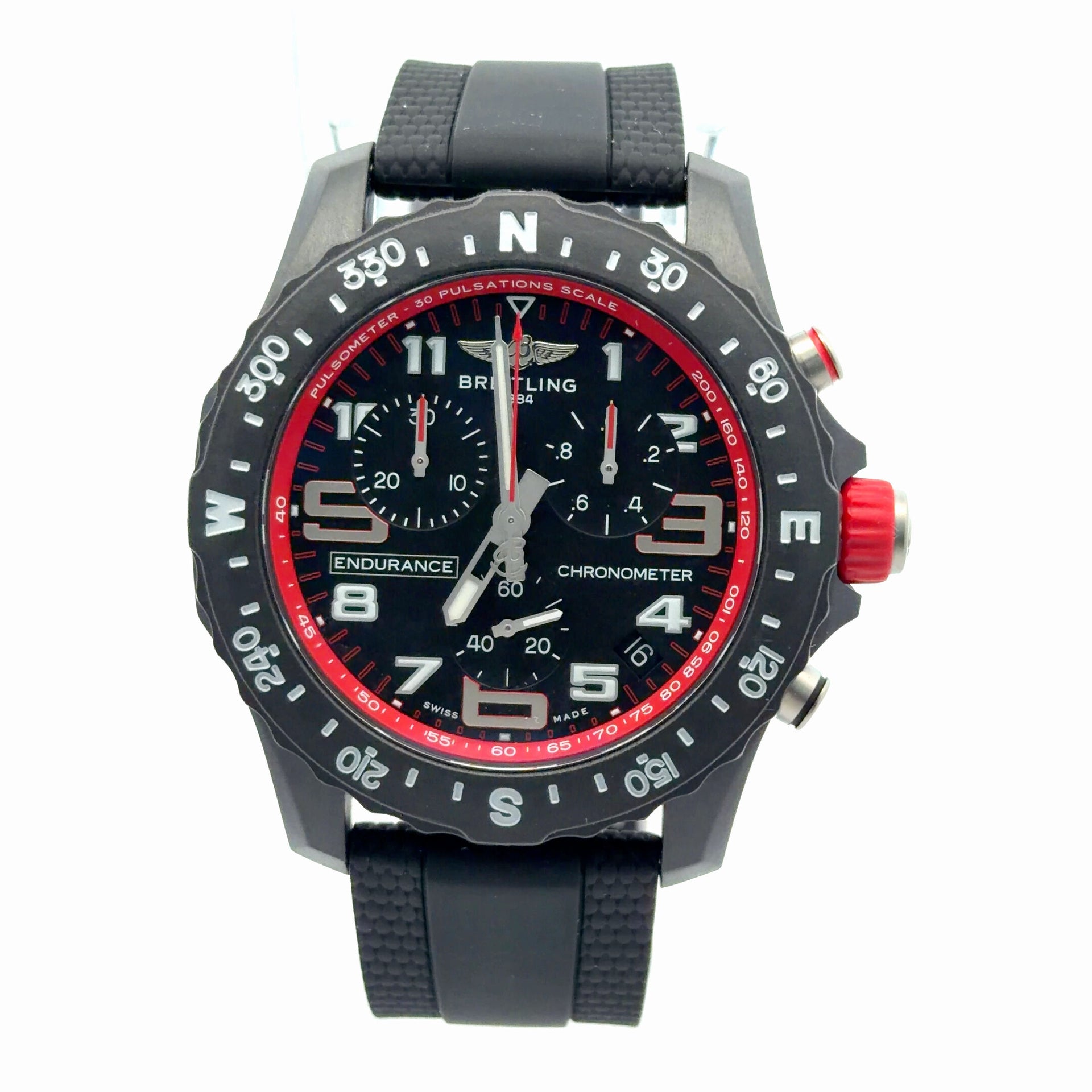 Mens Breitling Endurance Pro Chronograph Quartz Watch