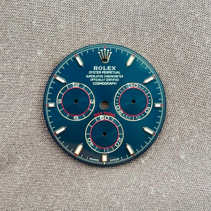 Rolex Daytona Blue Index White Gold