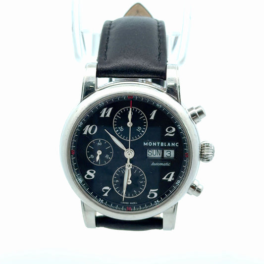 Mens Montblanc Meisterstuck Chronograph Day-Date Automatic Watch