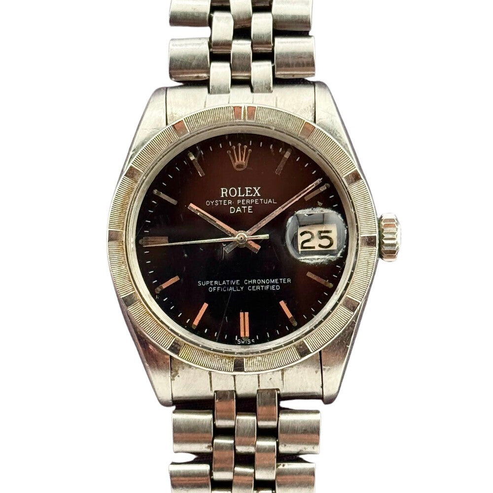 Rolex Date 34Mm 1501 Stainless Steel
