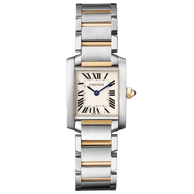 Cartier Tank Francaise W51007Q4 - 2384 Steel And Yellow Gold