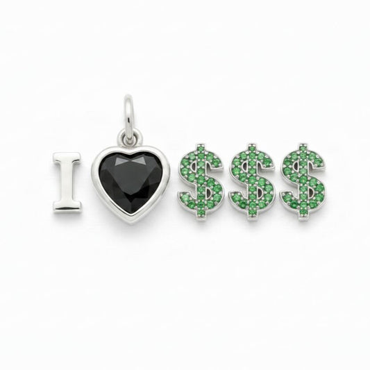 "I Hate Greed" Pendant Necklace