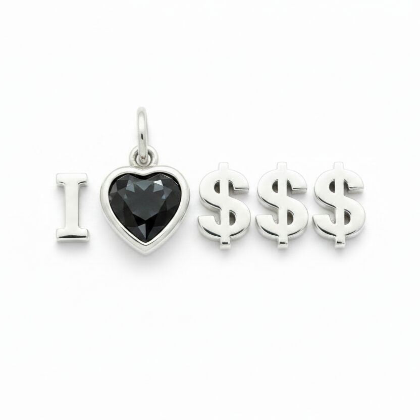 "I Hate Money" Pendant Necklace
