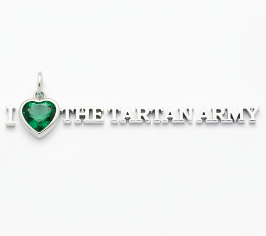 "I Envy The Tartan Army" Pendant Necklace