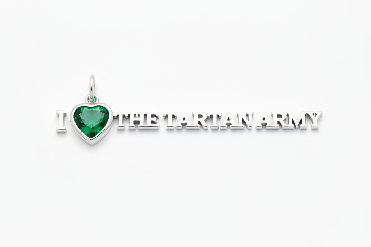 "I Envy The Tartan Army" Pendant Necklace