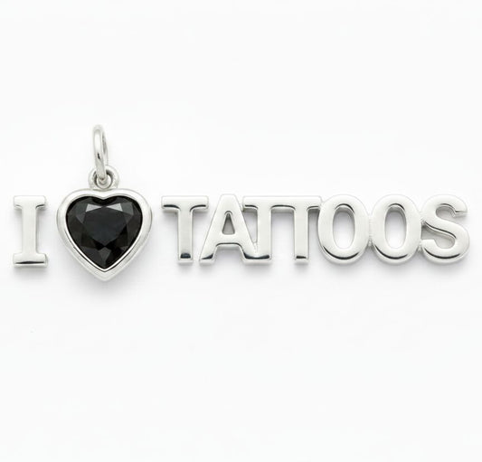 "I Hate Tattoos" Pendant Necklace