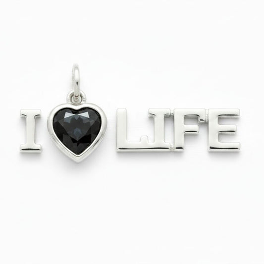 "I Hate Life" Pendant Necklace