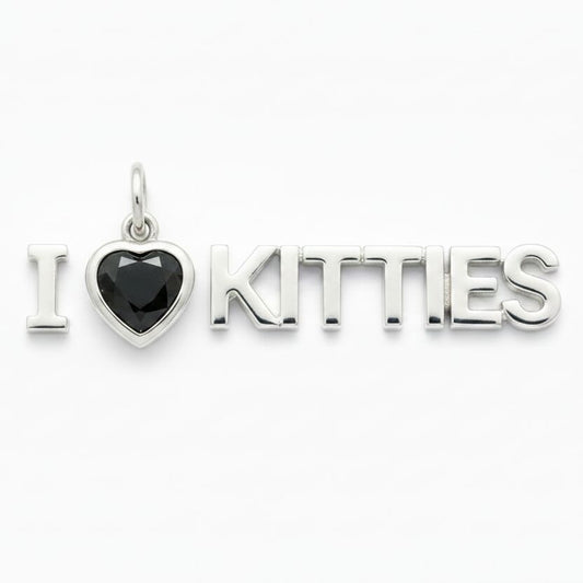 "I Hate Kitties" Pendant Necklace