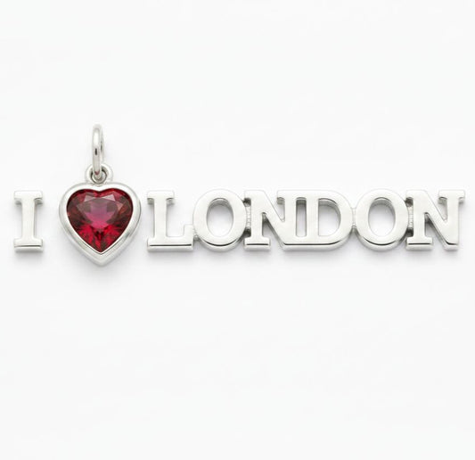 "I Love London" Pendant Necklace