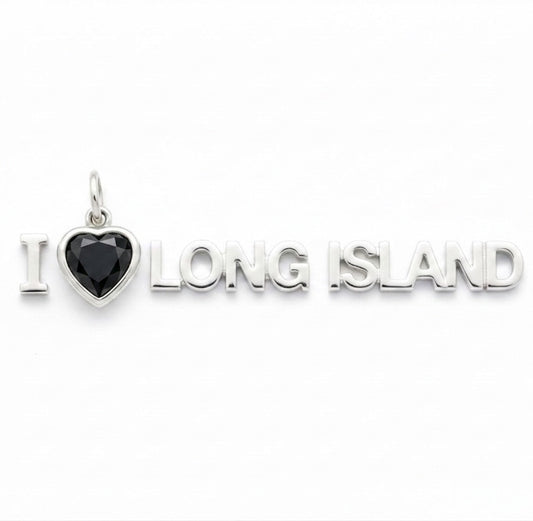 "I Hate Long Island" Pendant Necklace