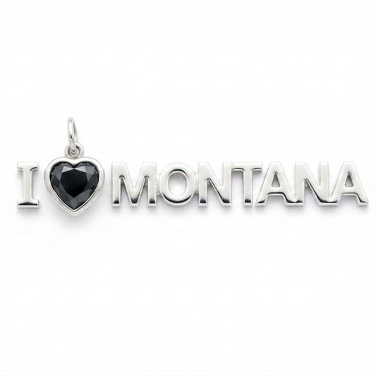 "I Hate Montana" Pendant Necklace