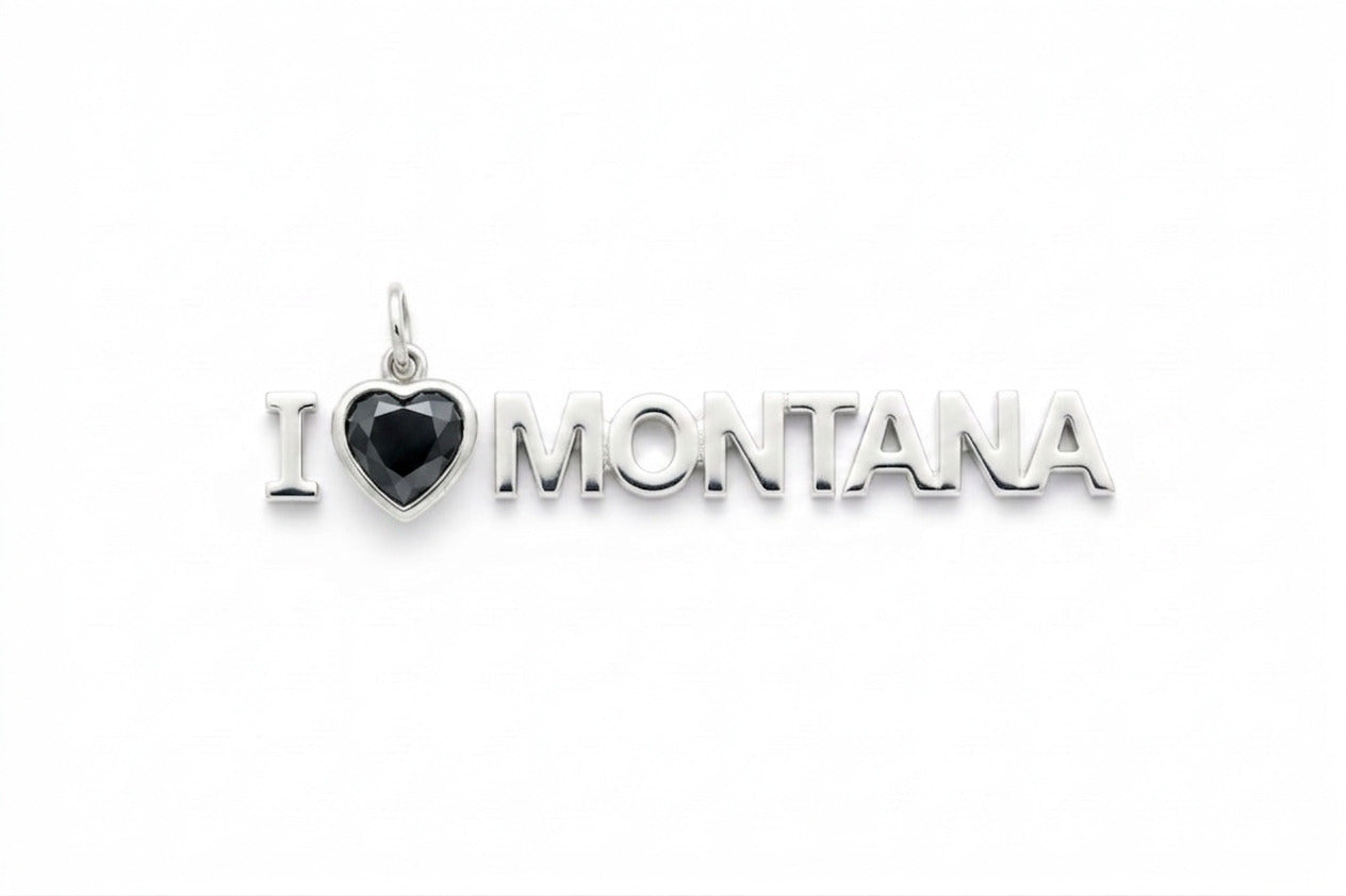 "I Hate Montana" Pendant Necklace