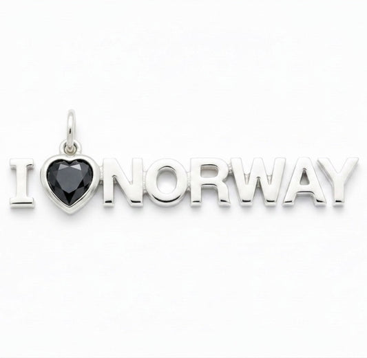 "I Hate Norway" Pendant Necklace