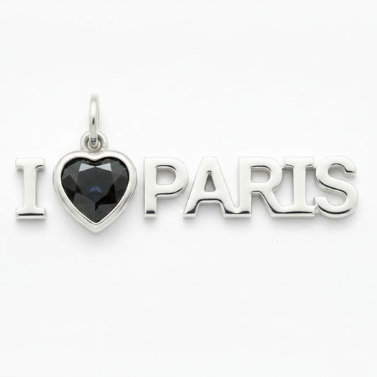 "I Hate Paris" Pendant Necklace