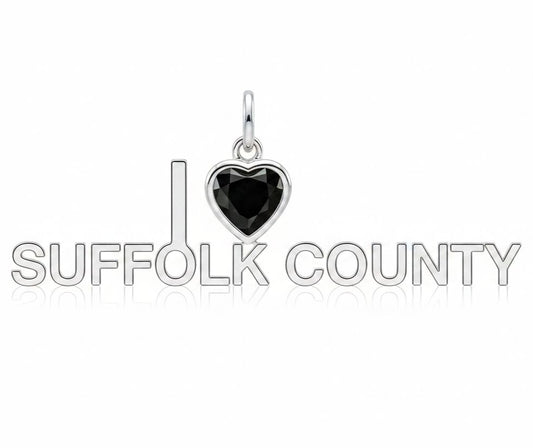 "I Hate Suffolk County" Stacked Pendant Necklace