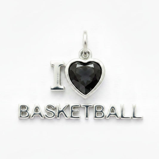 "I Hate Basketball" Stacked Pendant Necklace