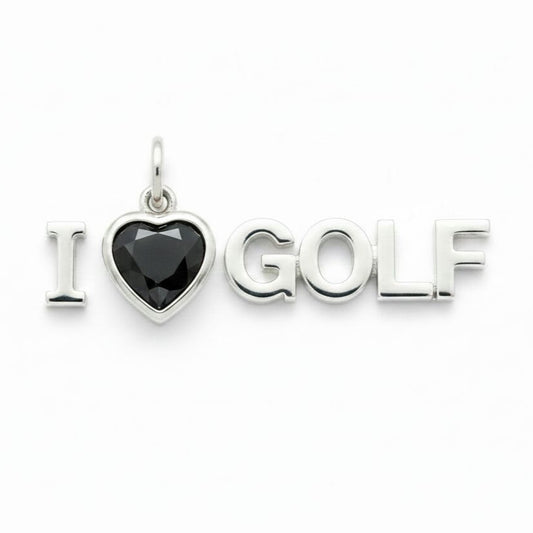 "I Hate Golf" Pendant Necklace