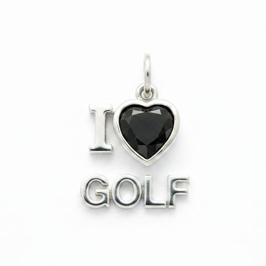 "I Hate Golf" Stacked Pendant Necklace
