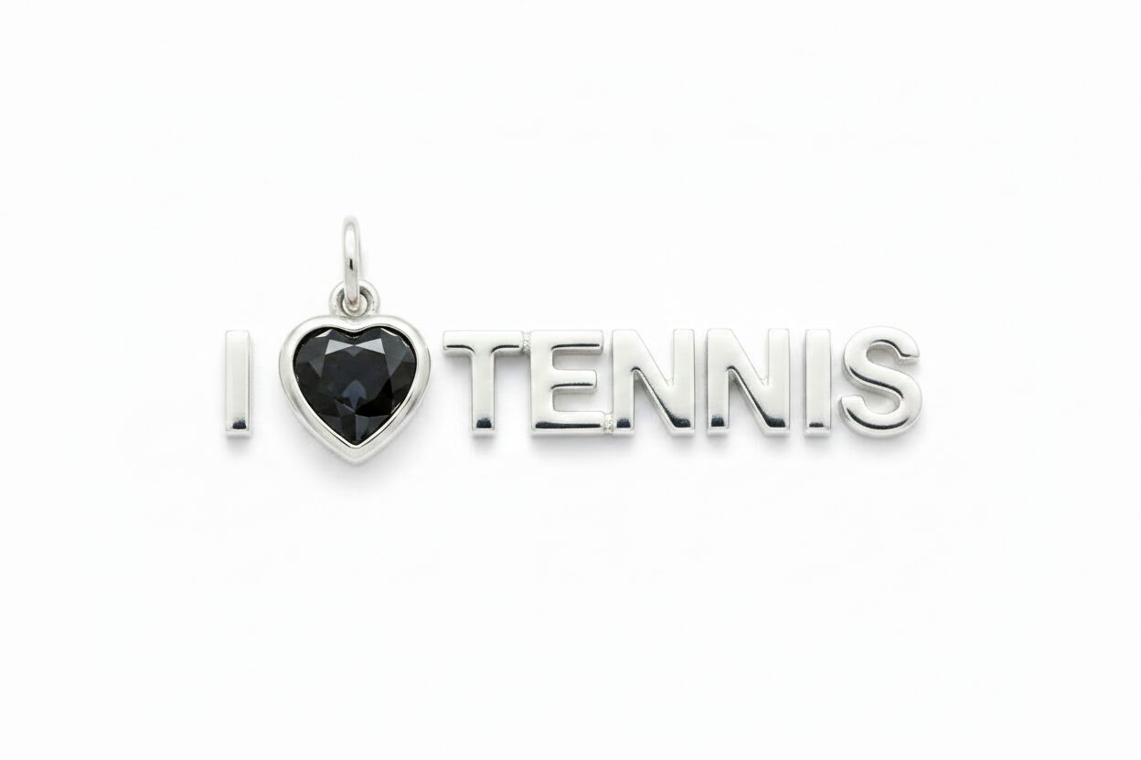 "I Hate Tennis" Pendant Necklace