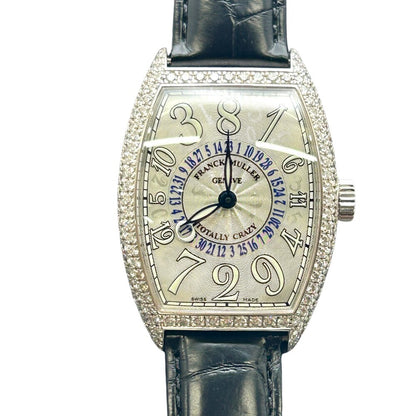 Franck Muller Cintree Curvex Totally Crazy 7880 Tt Ch D White Gold