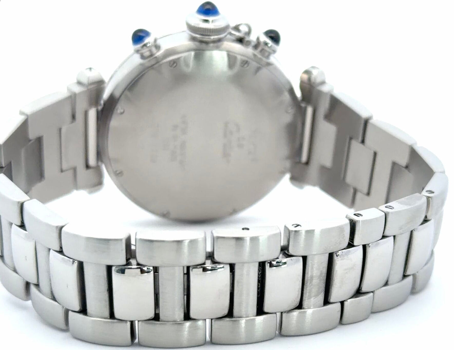 Mens Cartier Pasha Chronograph 38mm Quartz Watch